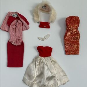 Vintage 1960's Barbie Lot Golden Flame Busy Gal Golden Elegance